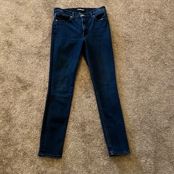 Express Perfect Denim High Rise Skinny Jeans size 6S